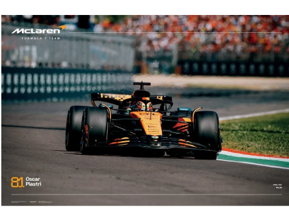 Plakát Formula 1 Oscar Piastri