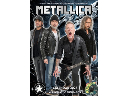 Kalendář Metallica 2027