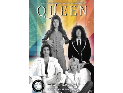 Kalendář Queen 2027
