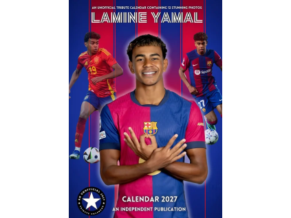 Kalendář Lamine Yamal 2027