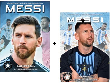 Kalendář Messi 2026 + 2027