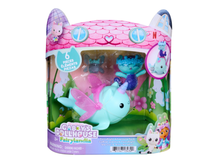 Figurky Gábinin kouzelný domek Fairylandia Mercat a Kitty Narwhal