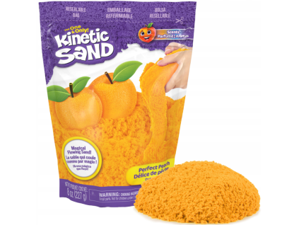 Kinetic Sand s ovocnou vůní Broskev
