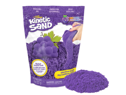 Kinetic Sand s ovocnou vůní Hrozen