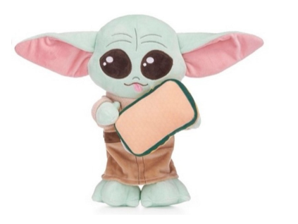 Plyšák Star Wars Mandalorian se sandwichem 30cm