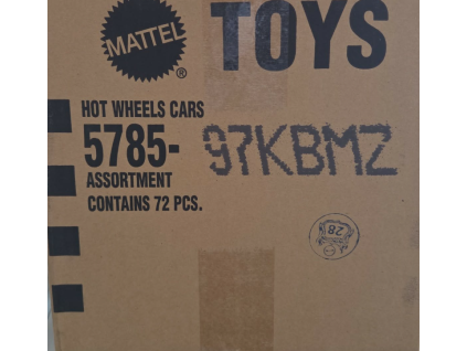 Sada autíček Hot Wheels 5785 97KBMZ 72ks