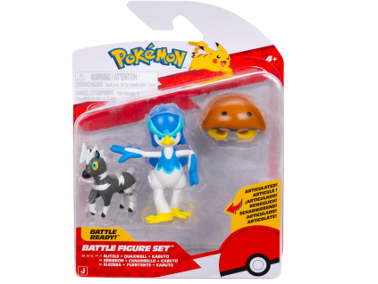 Figurky Pokémon BattleBlitzle, Kabuto a Quaxwell