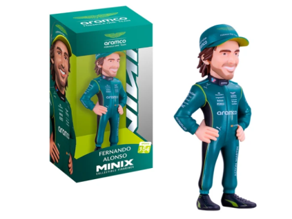 Figurka Minix Aston Martin Fernando Alonso