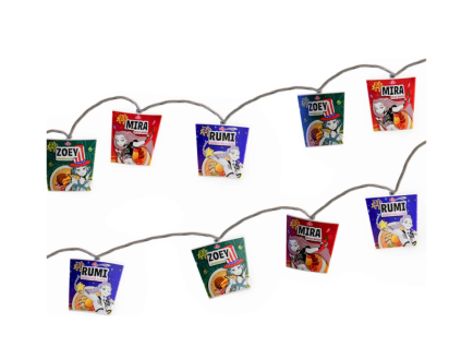 Světelný řetěz Kpop Demon Hunters Ramen