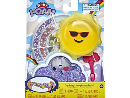 Play Doh Pěna konfety