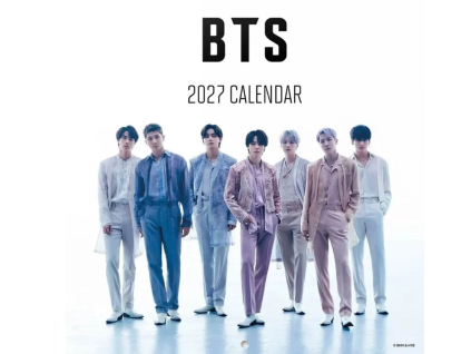 Kalendář BTS 2027 30cm