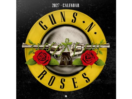 Kalendář Guns N Roses 2027 30cm