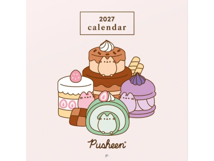 Kalendář Pusheen 2027