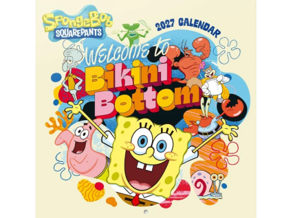 Kalendář Spongebob Bikini Bottom 2027