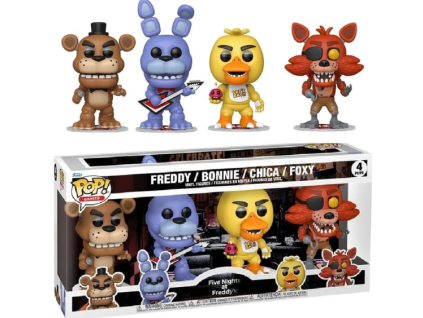 Funko Pop! Five Nights at Freddys Freddy, Bonnie, Chica, Foxy