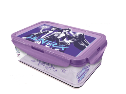Svačinový box KPop Demon Hunters průhledný 1190ml2
