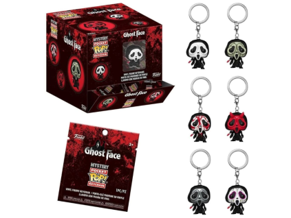 Klíčenka Funko Pocket Pop Ghost Face Mystery