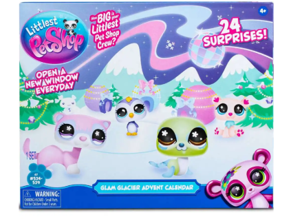 Adventní kalendář Littlest Pet Shop Glam Glacier