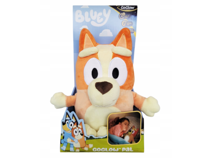 Plyšák s nočním světlem Bluey Bingo 20cm