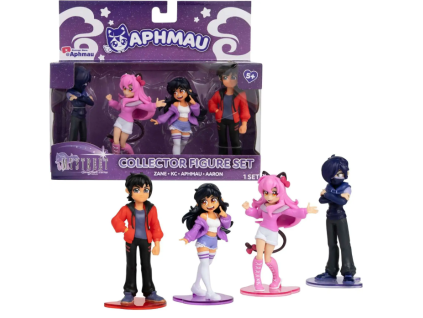 Figurky Aphmau Mystreet Collector 9cm 4ks