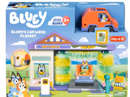 Hrací set Bluey Automyčka