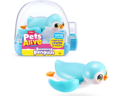 Pets Alive Plavající tučňák tyrkysový