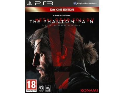 PS3 Metal Gear Solid V The Phantom Pain Day One Edition