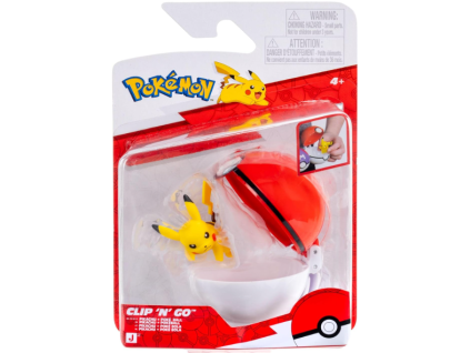 Pokémon Clip and Go Pikachu a Poke Ball