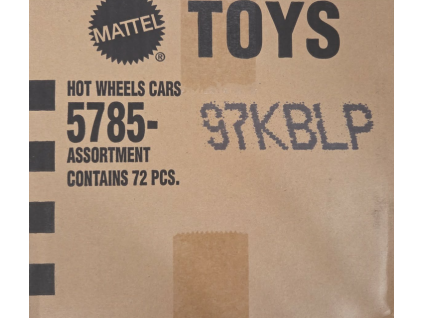Sada autíček Hot Wheels 5785 97KBLP 72ks