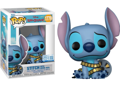 Funko Pop! 1779 Disney Lilo and Stitch Stitch with movie reel