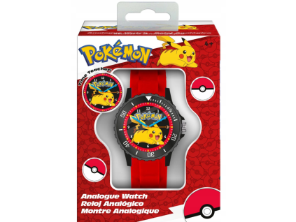 Dětské hodinky Pokémon červenožluté