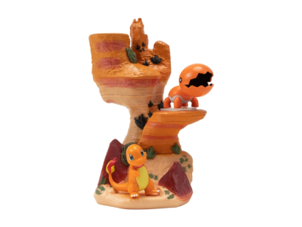 Diorama Pokémon Mini World Trapinch a Charmander