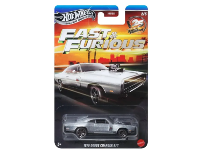 Hot Wheels Silver Series Fast and Furious 1970 Dodge Charger r