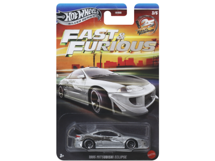 Hot Wheels Silver Series Fast and Furious 1995 Mitsubishi Eclipse