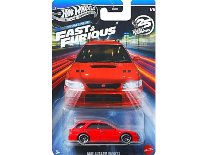 Hot Wheels Silver Series Fast and Furious Dream Lineup 1999 Subaru Impreza