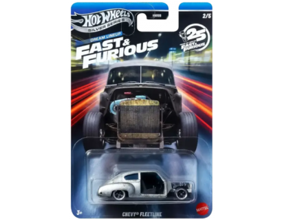 Hot Wheels Silver Series Fast and Furious Dream Lineup Chevy Fleetline