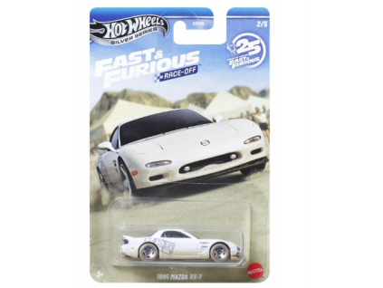 Hot Wheels Silver Series Fast and Furious Race off 1995 Mazda RX 7