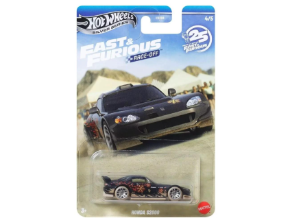 Hot Wheels Silver Series Fast and Furious Race off Honda S2000