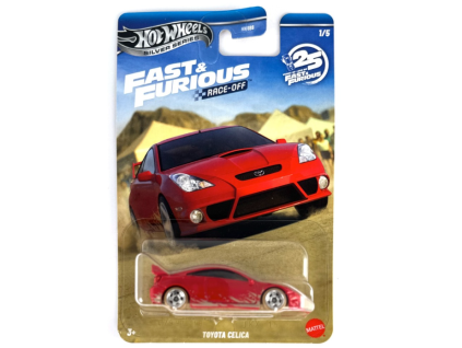 Hot Wheels Silver Series Fast and Furious Race off Toyota Celica