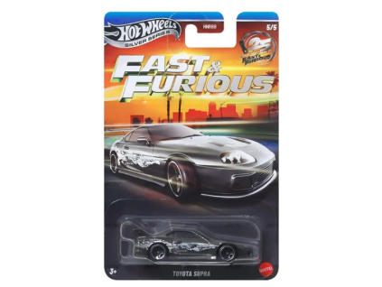 Hot Wheels Silver Series Fast and Furious Toyota Supra