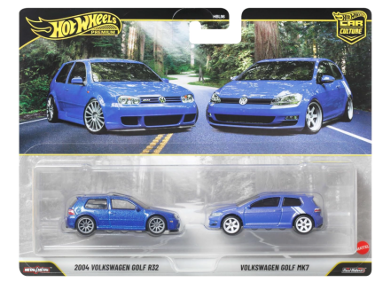 Hot Wheels Premium Car Culture 2004 Volkswagen Golf R32 a Volkswagen Golf MK7