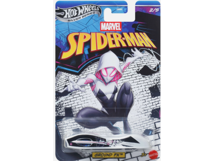 Hot Wheels Silver Series Marvel Spiderman Ground FX