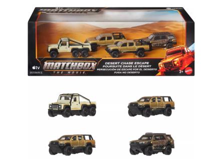 Matchbox Collectors The Movie Desert Chase Escape 1