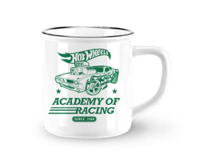 Hrnek Hot Wheels retro Academy of Racing