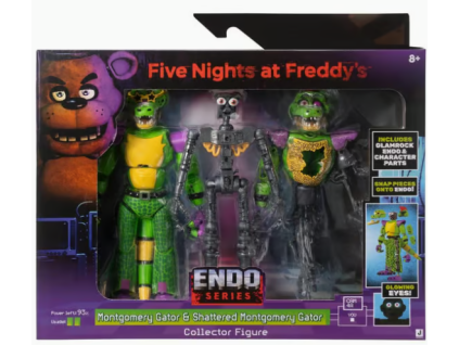 Figurka Five Nights at Freddys EndoSeries 3v1 Wave 3 Montgomery gator