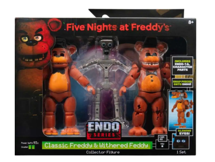 Figurky Five Nights at Freddys EndoSeries 3v1 Classic Freddy