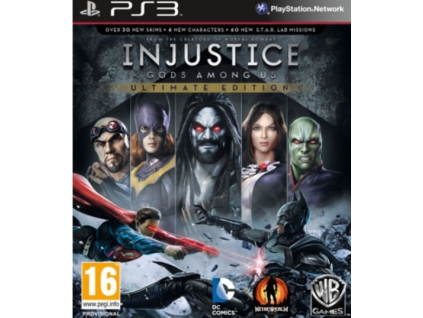 PS3 Injustice Gods Among Us Ultimate Edition