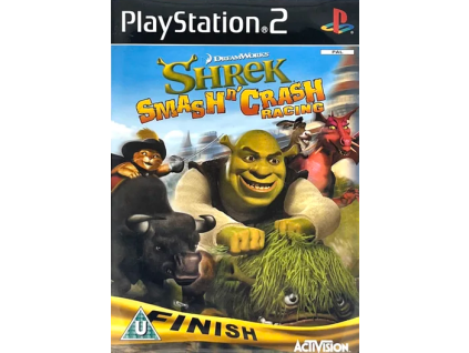 PS2 Shrek Smash n Crash Racing