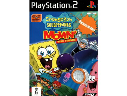 PS2 Spongebob Squarepants Movin with Friend