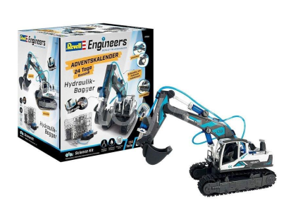 Adventní kalendář Hydraulické rypadlo